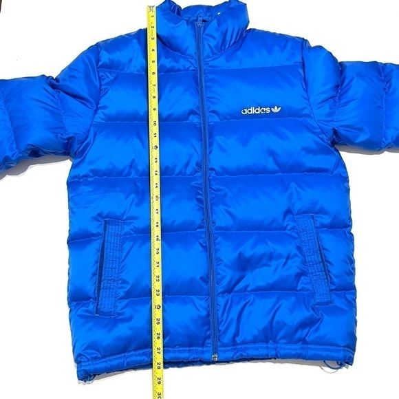 Adidas Original Classic Men Blue Puffer Ski Winter Jacket Size M - Picture 14 of 16